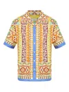 Etro Geometric-patterned Short-sleeve Shirt In Multi
