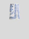 Etro Gerader Rock Mit Paillettenstickerei In Weiss