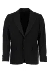 Etro Stretch Wool Blazer For Men In Black
