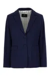 Etro Jackets With Back Vent And Front Pockets In Blue