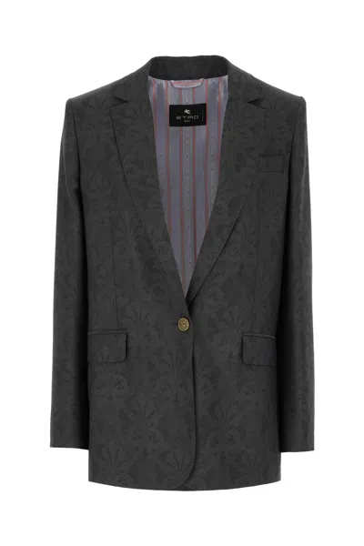 Etro Giacche & Gilet In Black