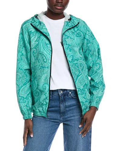 Etro Giaccone Road Jacket In Green