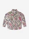 Etro Girls Floral Paisley Jacket In Multicoloured