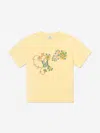 Etro Girls Floral T-shirt In Yellow