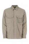Etro Grey Regular Fit Shirt In Beige