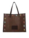 Etro Globtter Midi Shopping Bag