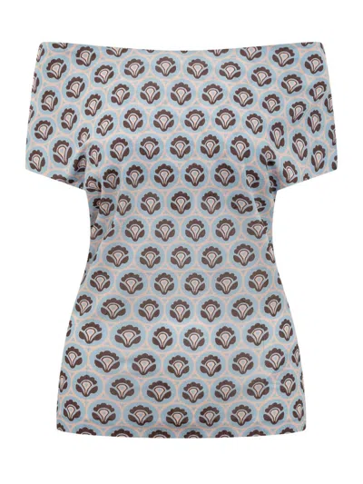 ETRO ETRO GOLDEN PRINT TOP
