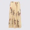Etro Pleated Floral-print Skirt