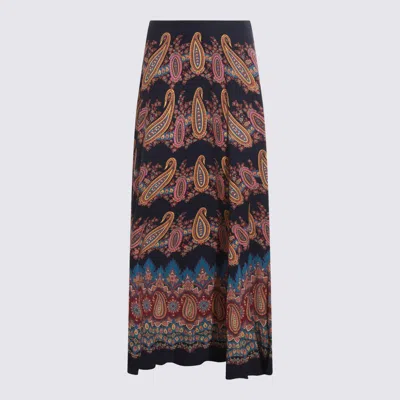 ETRO ETRO GONNE BLU