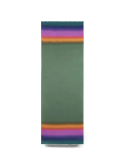 Etro Gradient-effect Scarf In Red