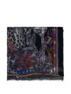 Etro Graphic-pattern Scarves In Multi