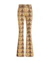 Etro Paisley High-rise Flared Jeans In Nude