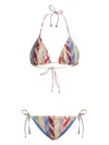Etro Graphic-print Halterneck Bikini Set In White