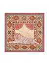 Etro Graphic-print Scarf In Red