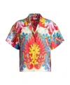 Etro Graphic-print Short-sleeve T-shirt In Red