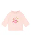 Etro Baby Girls Long Sleeve Logo T-shirt In Pink