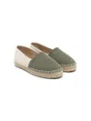 Etro Boys Logo Espadrilles In Green