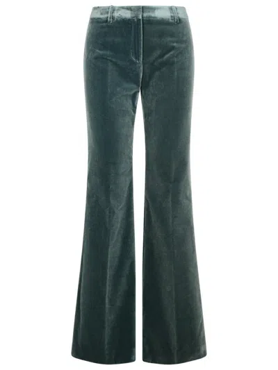 Etro Green Cotton Pants