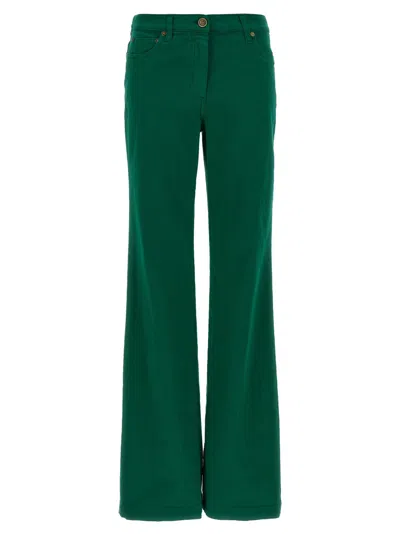 Etro Green Cotton Trousers