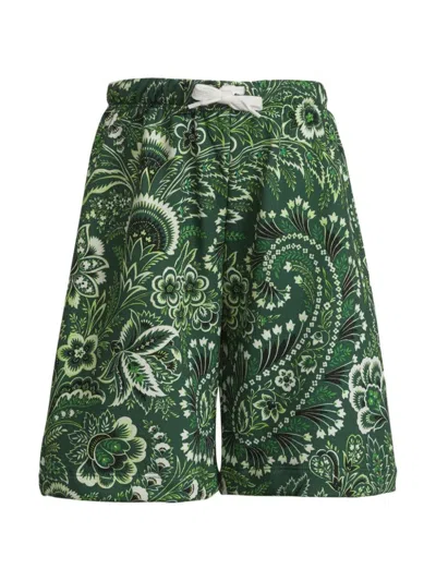 Etro Kids'  Shorts Green