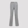 Etro Single Pleat Pants In Wool In Grey