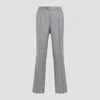 Etro Single Pleat Pants In Wool In Grey
