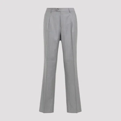ETRO GREY WOOL PANTS
