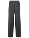 Etro Grey Wool Trousers