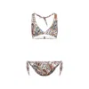 Etro Halter Neck Bikini In Multi