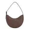 Etro Xs Canvas Shoulder Bag In Brown