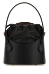 Etro Leather Bucket Bag With Adjustable Shoulder Strap