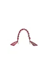 Etro Handle With Printed Fabric Spheres And Beads In Red