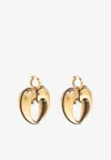 Etro Drop Earrings With Paisley Heart In Gold