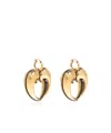Etro Drop Earrings With Paisley Heart In Yellow
