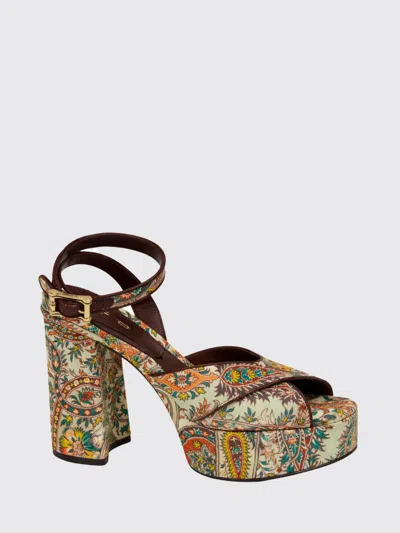 Etro Heeled Sandal Woman  In Multi