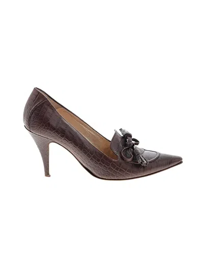 Pre-owned Etro Heels In Brown