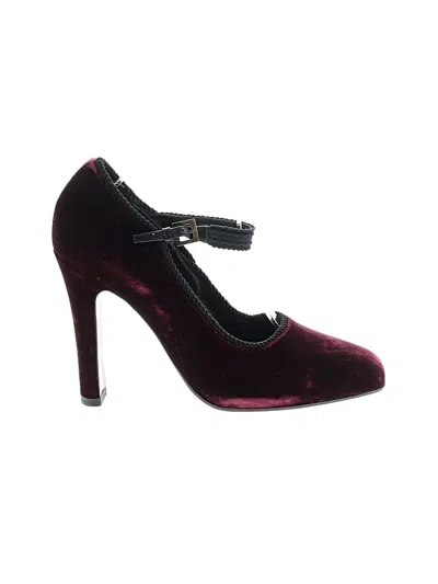 Pre-owned Etro Heels In Burgundy