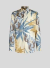 Etro Paisley-print Long-sleeve Shirt In Multicolor