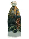 Etro Henri Rousseau Scarves, Foulards Multicolor In Multicolor