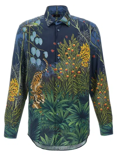 ETRO HENRI ROUSSEAU SHIRT, BLOUSE