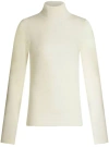Etro Luxurious Knitwear Tops Turtleneck In White