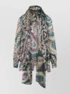 Etro Paisley Print Blouse Shirt And Blouse Multicolor In Multi
