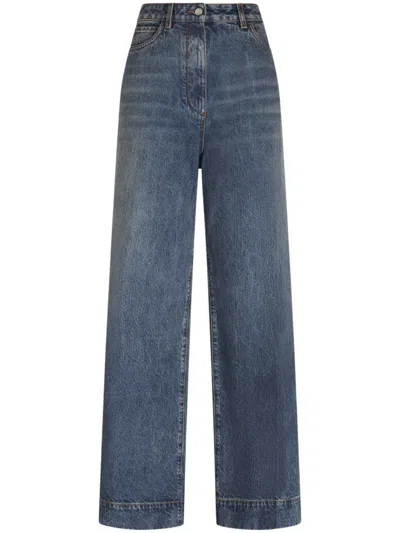 ETRO HIGH-RISE FLARED JEANS