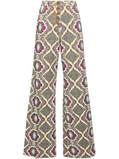 ETRO HIGH-RISE FLARED JEANS