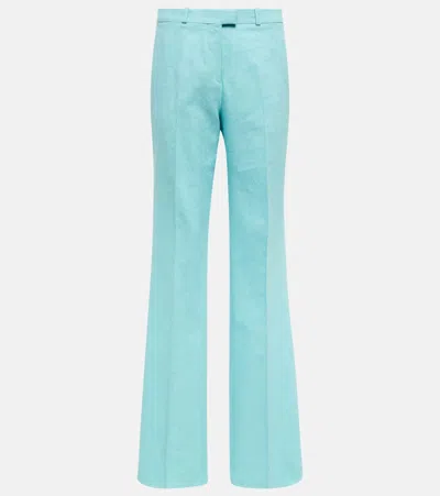 Etro High-rise Straight Pants In 1