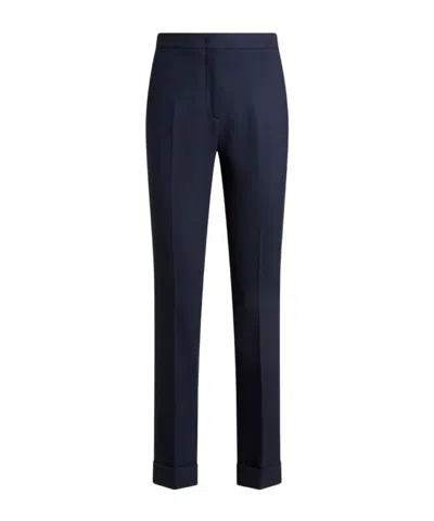ETRO HIGH WAIST CASUAL PANTS