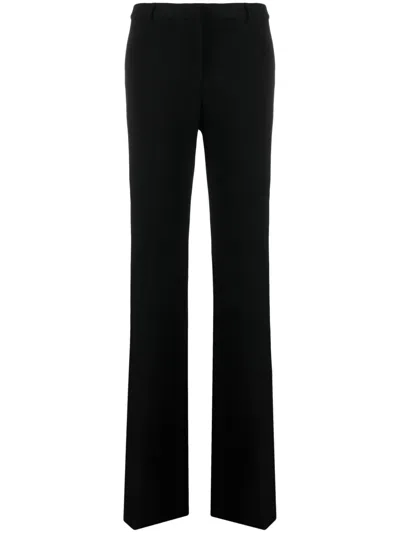 Etro High-waist Straight-leg Tailored Trousers In Schwarz