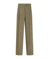 Etro High-waist Tailored Trousers In Brown