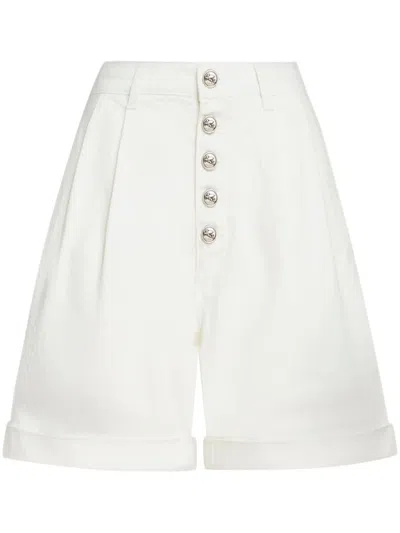 ETRO ETRO HIGH-WAISTED TAILORED SHORTS WITH BUTTON-UP FRONT