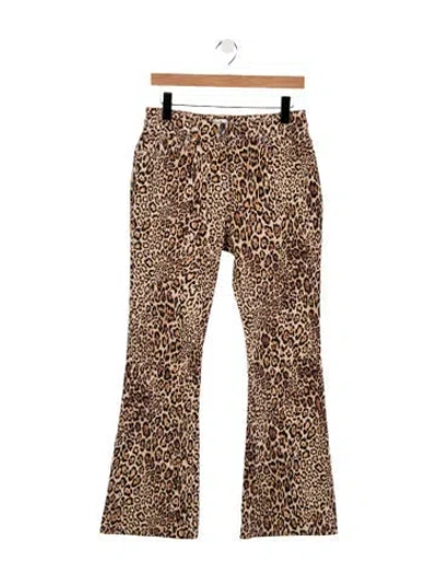 Pre-owned Etro High-rise Flared Jeans In Neutrals